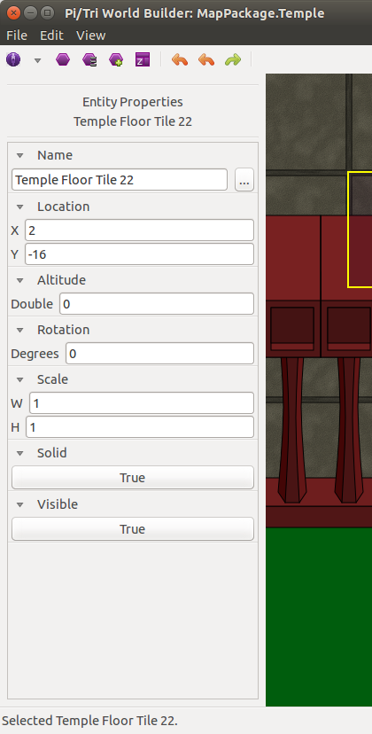 Pi/Tri Entity Properties